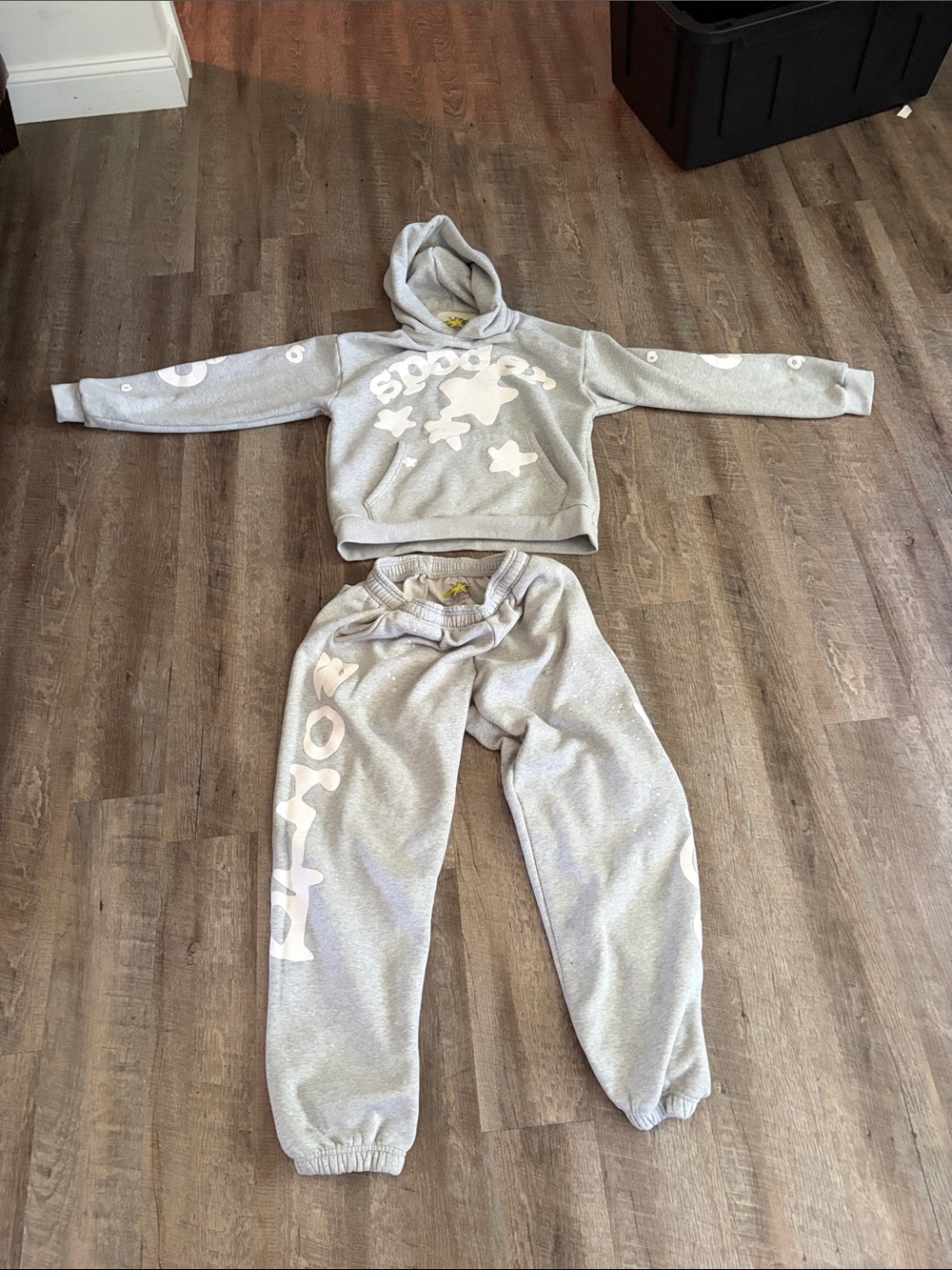 SPIDER BELUGA TRACKSUIT HEATHER GREY